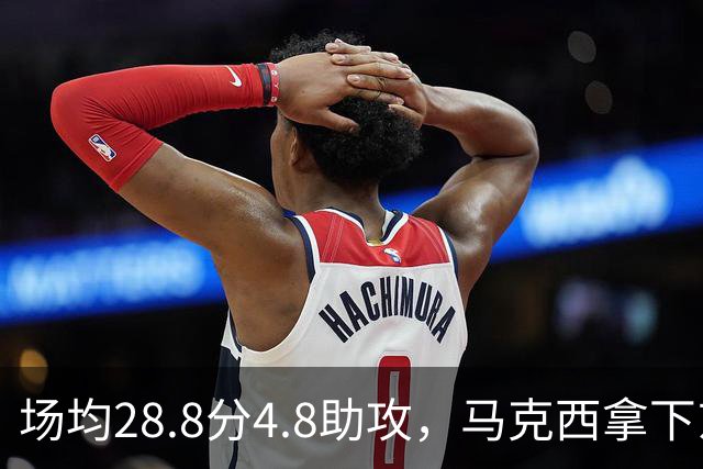 场均28.8分4.8助攻，马克西拿下东部周最佳